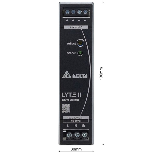Блок питания 24V 120W ROBOLABS 25272