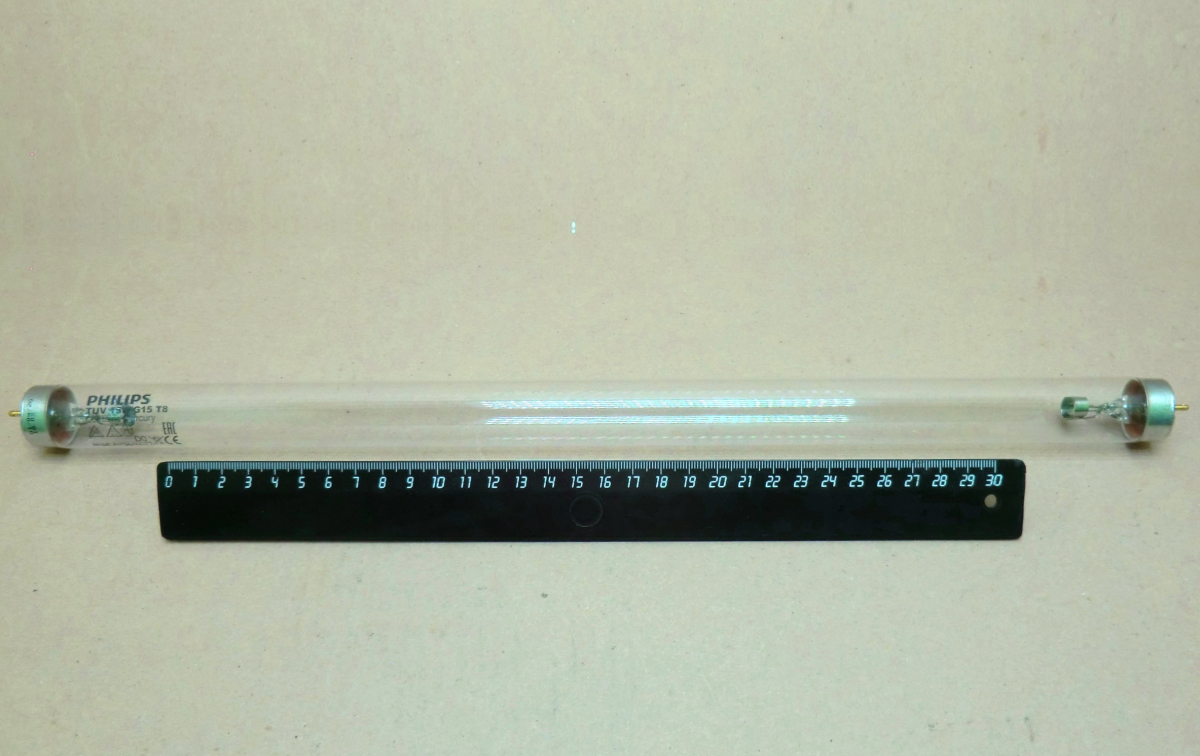 Лампа бактерицидная 15W T8 PHILIPS