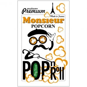 Зерно кукурузы суперпремиальное (сорт карамель) «MONSIEUR POPCORN» MONSIEUR POPCORN MD17S59S801