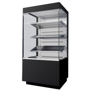 Витрина-горка холодильная Финист FRESH LUX FL/900 (900х700х1630) черный (RAL 9005)