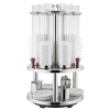 Диспенсер для чашек 2-ярусн.L 40см W 40см  H 65см  нерж.ст. SUNNEX 02123625