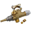 Кран газовый 21S M9X1 глк-40н в сборе с регулируемым обводом (62200700)